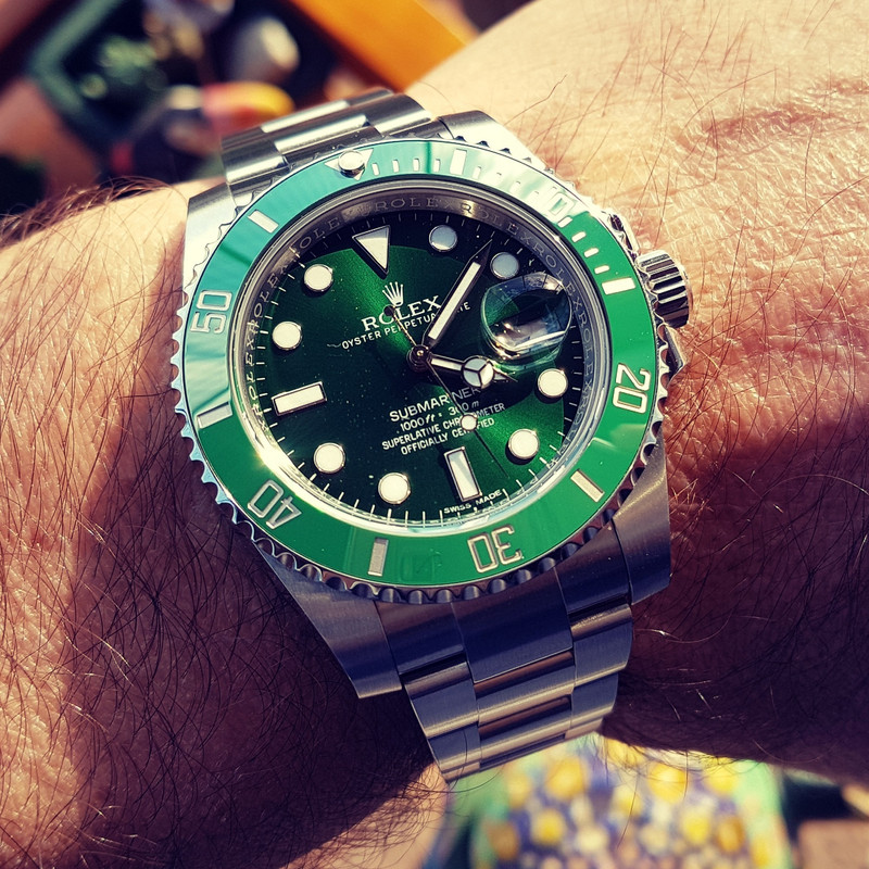 Rolex Submariner 40 mm 300M Cal. 3135 Ref. 116610LV 'Hulk' (1)