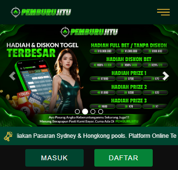 PEMBURUJITU - Alternatif Situs Toto Mega Emas Jp Pasti Bayar