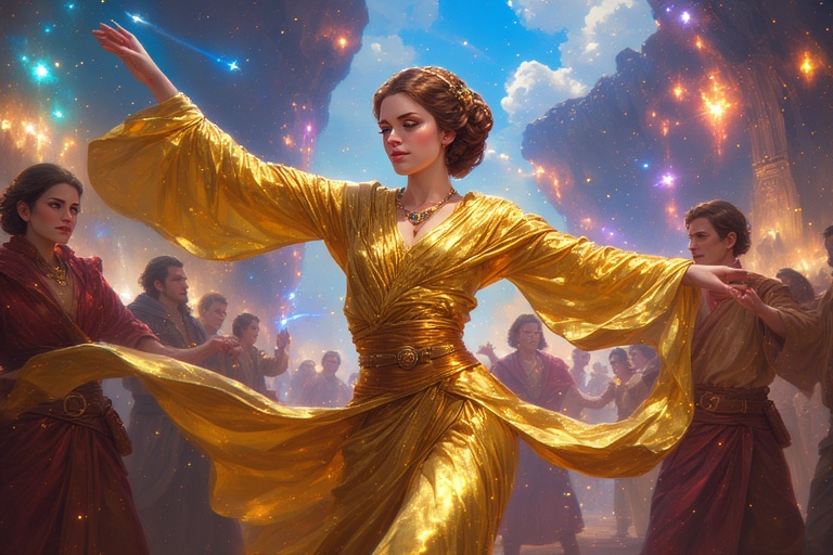 Princess-Leia-in-Golden-outfit