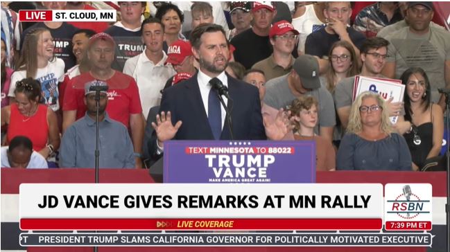 LIVE: President Trump and JD Vance Hold a Rally in St. Cloud, Minnesota ...