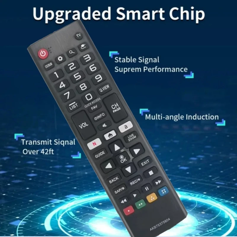 Universal LG Smart TV Remote Front View