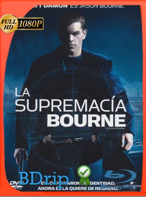 La Supremacía Bourne (2004) BDRip [1080p] [Latino] [GoogleDrive] [RangerRojo]