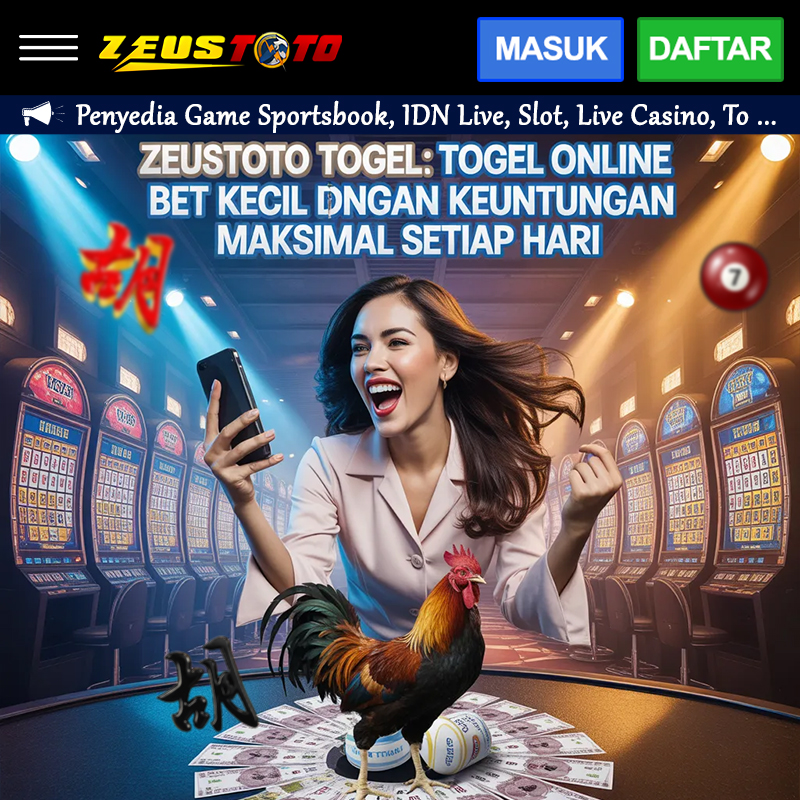 ZEUSTOTO TOGEL: Togel Online Bet Kecil dengan Keuntungan Maksimal Setiap Hari image 1