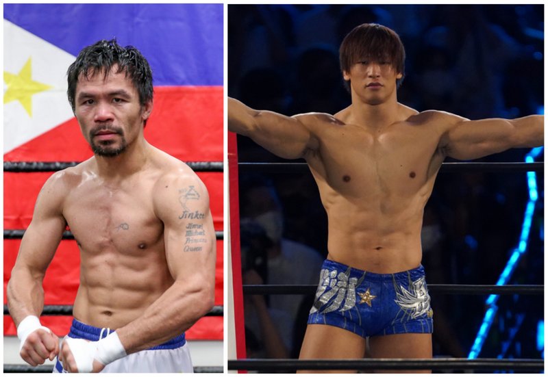 Мани Пакиао ще направи боксов мач с кечист в RIZIN