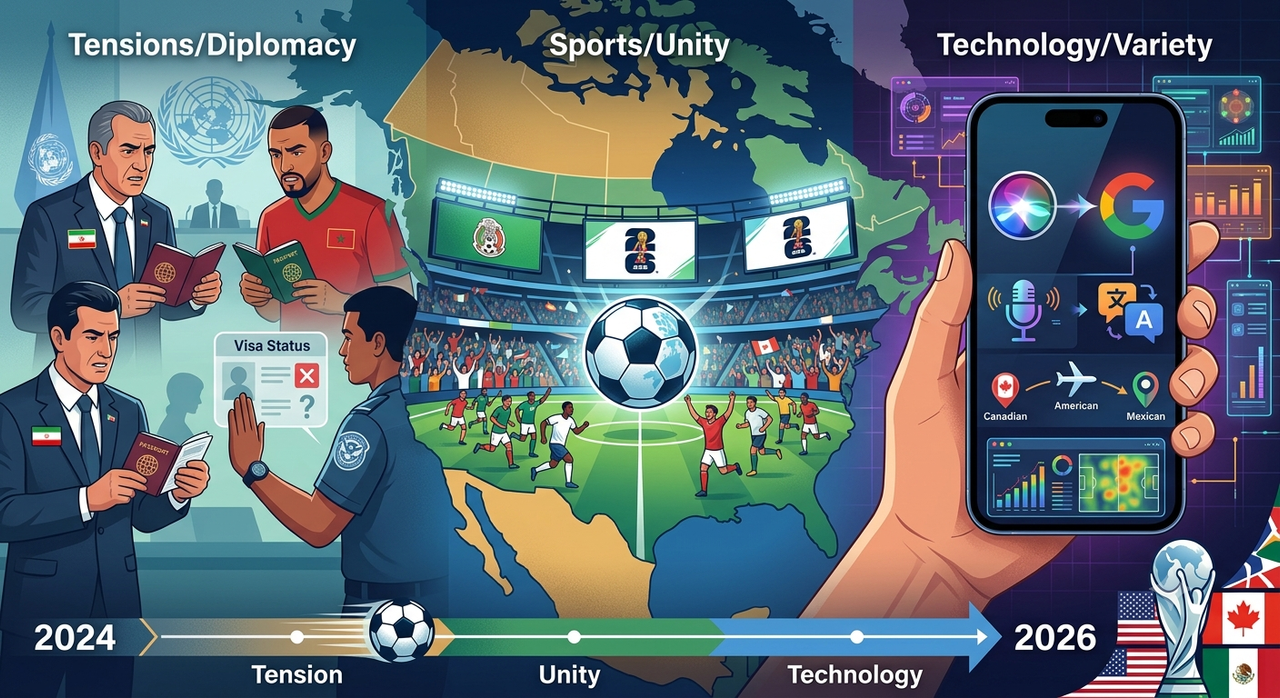 مونديال 2026: عاصفةُ الاستعداداتِ الرياضيةِ وتحدياتُ السياسةِ والمُنَوَّعَاتِ