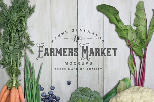 Farmers Market Scene Generator