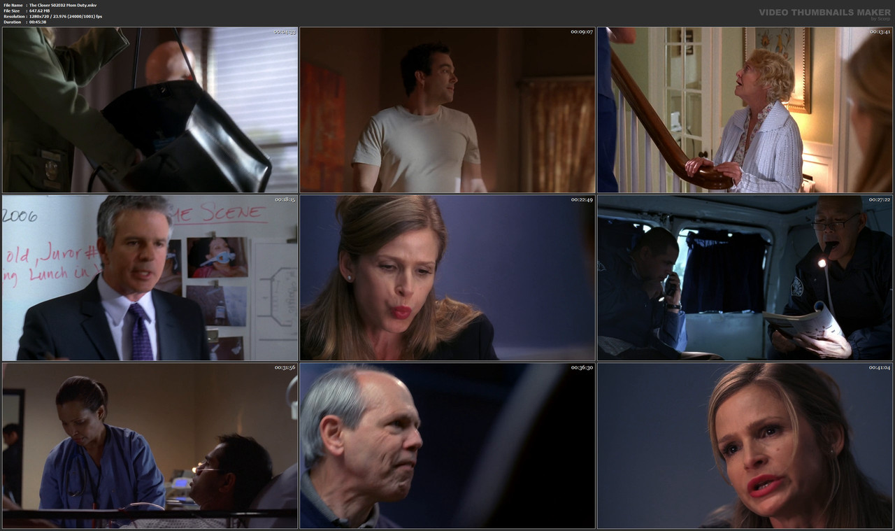 The Closer S02E02 Mom Duty.mkv