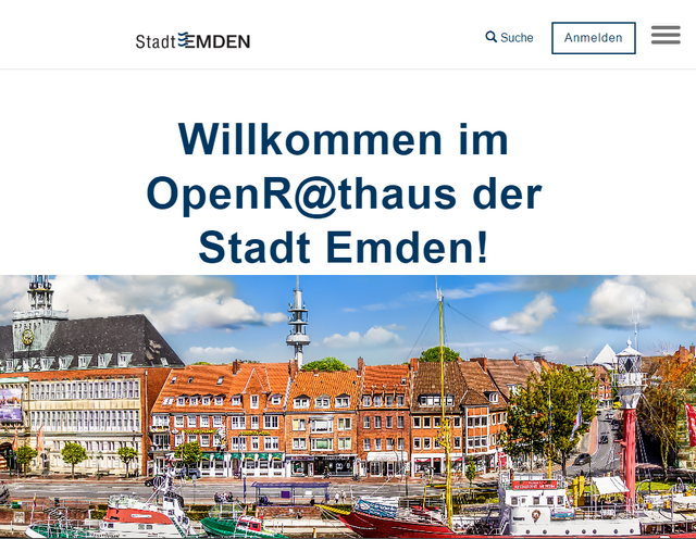OpenR@thaus Stadt Emden