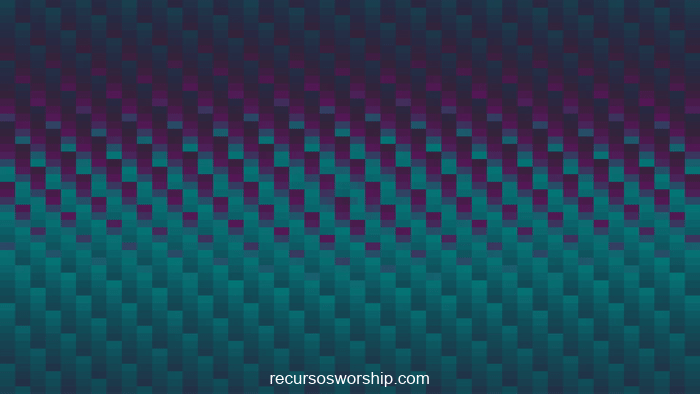 loop vj píxeles turquesa púrpura bandas horizontales