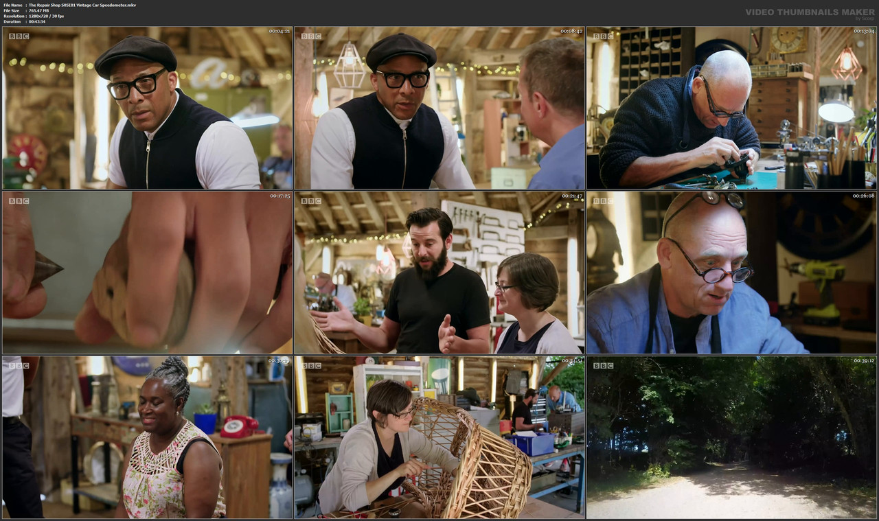 The Repair Shop S05E01 Vintage Car Speedometer.mkv