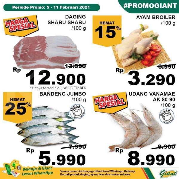 Katalog Promo Weekday GIANT 5-11 Februari 2021