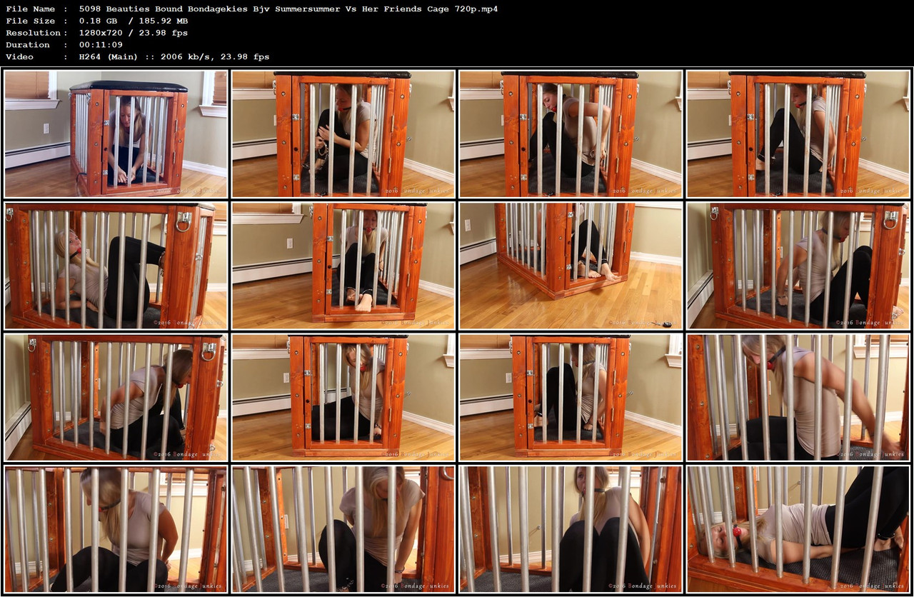 5098 Beauties Bound Bondagekies Bjv Summersummer Vs Her Friends Cage 720p mp4