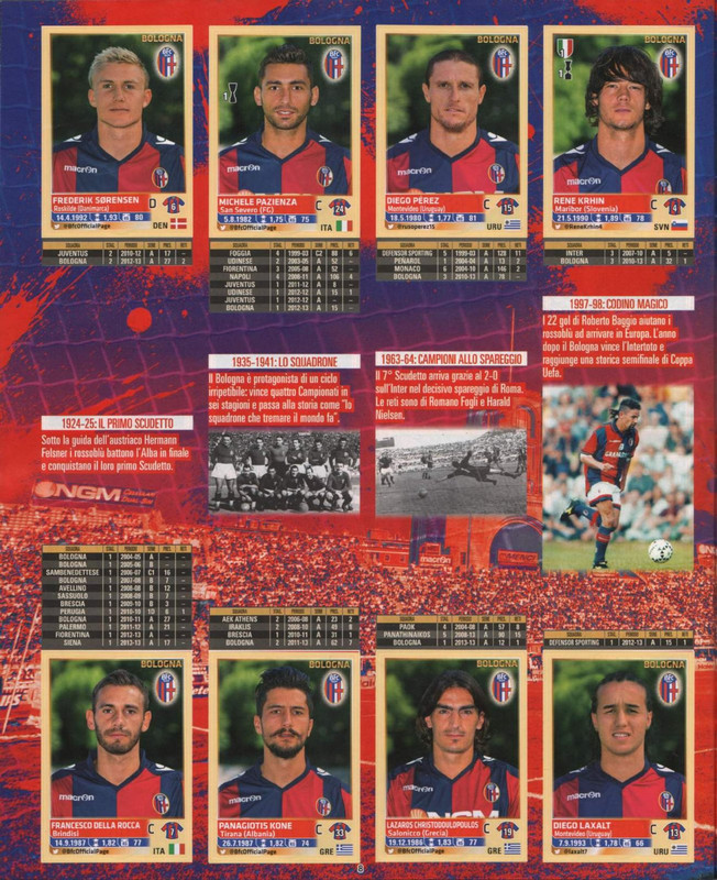 LOT 29 FIGURINES PANINI LIVORNO 2013-14 – Stickers Calcio Complètes – Non Collées