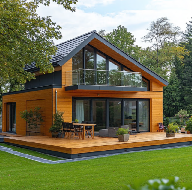 Construcción rápida de casas prefabricadas