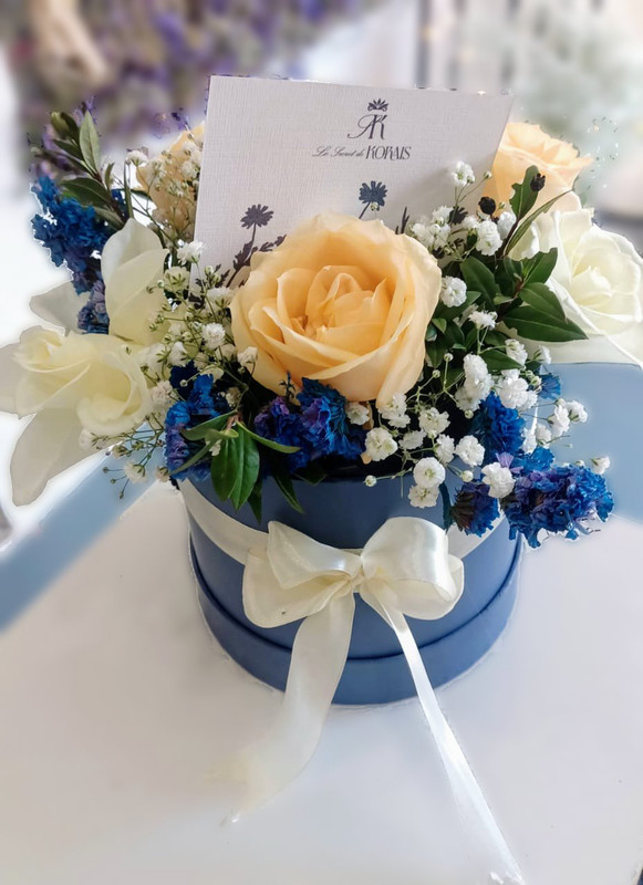 Blue Box Florale 1