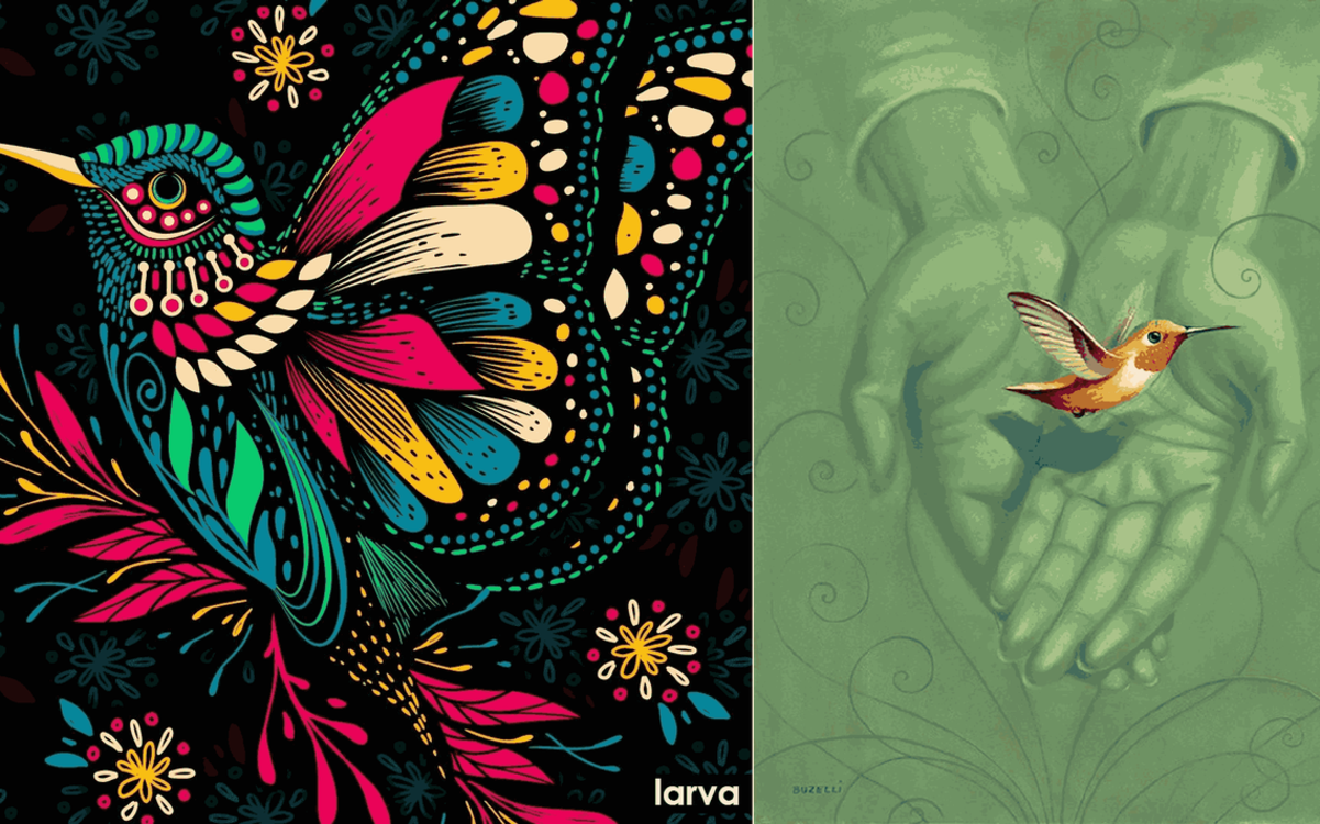 Los colibríes, los mensajeros de las ánimas