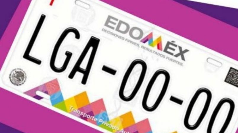 ¡Que no te multen! estos vehículos deben realizar el cambio de placas en Edomex