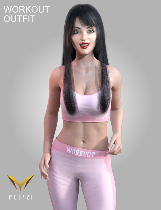 FG Workout Outfit for Genesis 8 and 8.1 Females FG Workout Outfit for Genesis 8 and 8.1 Females