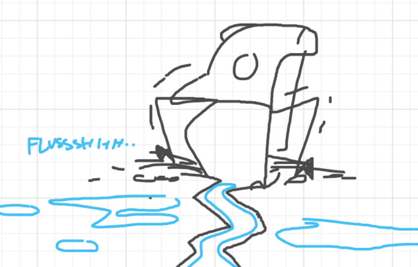 A panel from The Prime Number Few, episode eight of the Board Boards object show by Furretwalk/WalkingFurret.