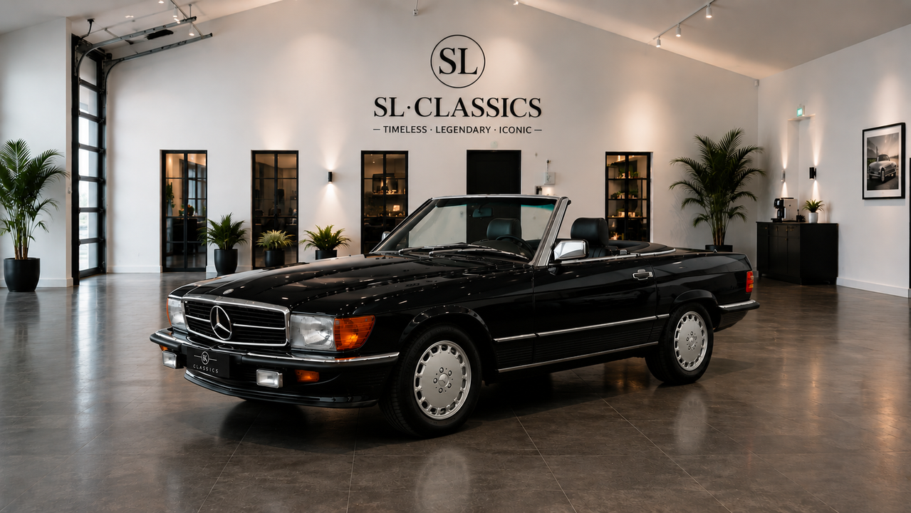 Mercedes-Benz 560 SL DB 040 Schwarz