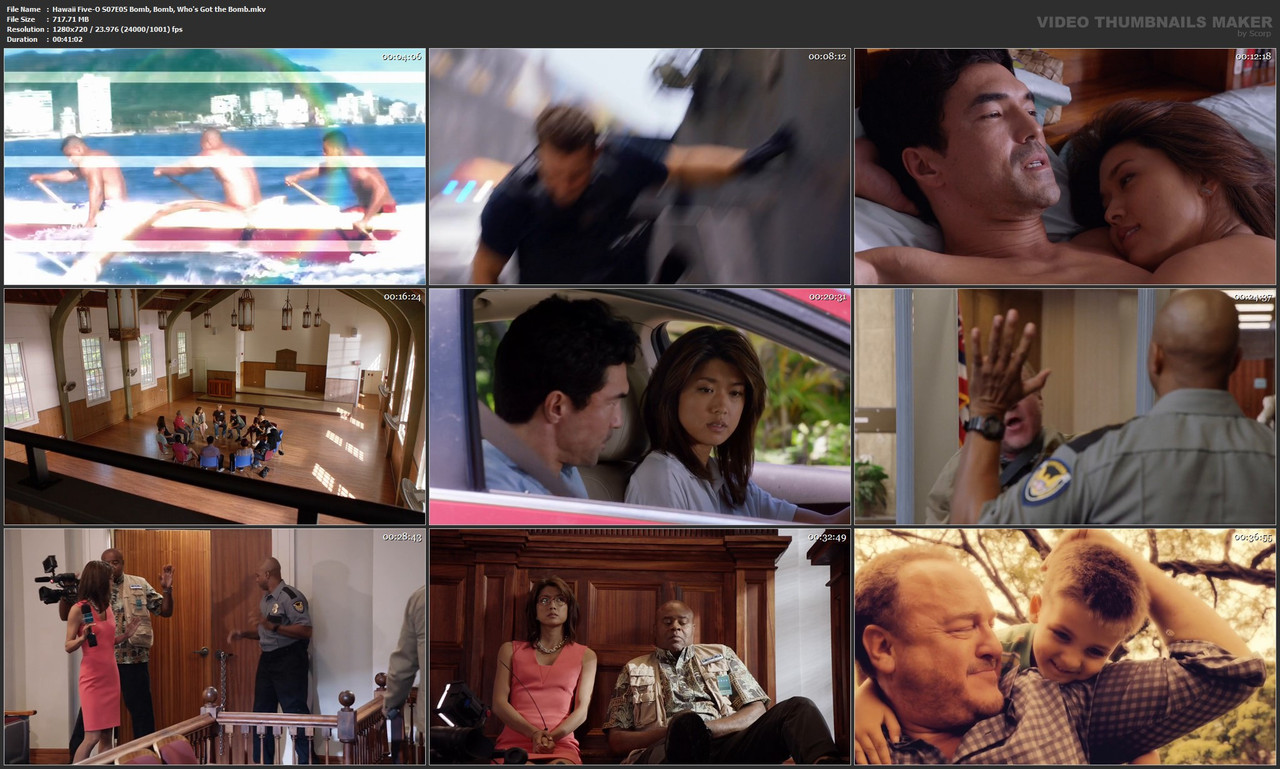 Hawaii Five-O S07E05 Bomb, Bomb, Who's Got the Bomb.mkv