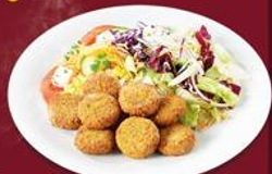 Piatto falafel grande 6 pezzi