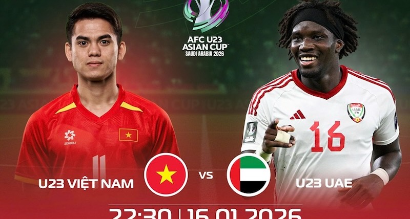 Nhận định, soi kèo U23 Việt Nam vs U23 UAE, 22h30 ngày 16/01