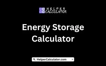 Energy Storage Calculator