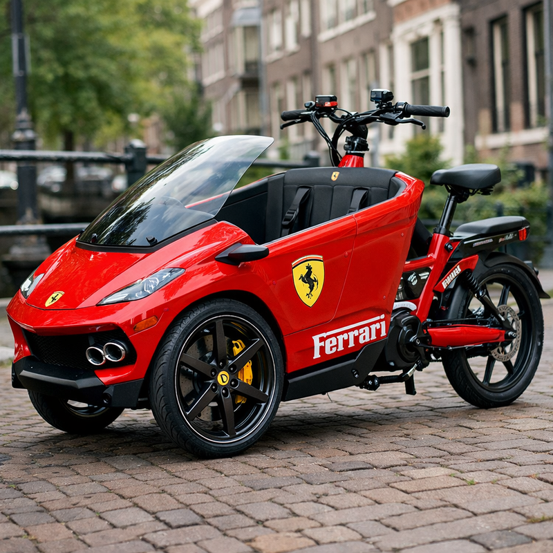 Ferrari motorbakfiets 001