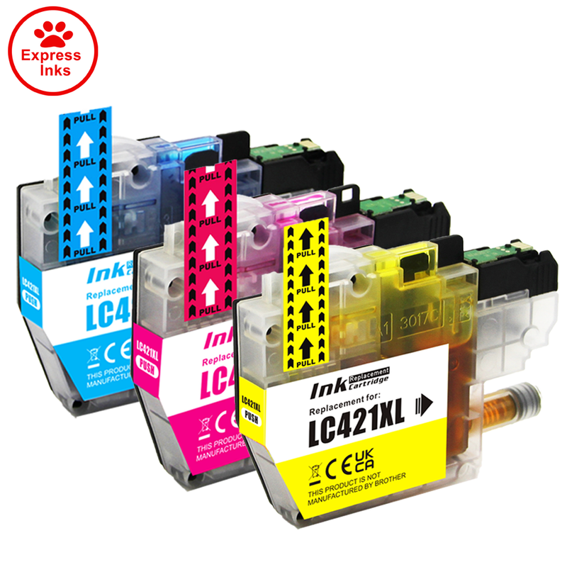LOTE DE CARTUCHOS DE TINTA LC421XL aptos para Brother DCP-J1050DW J1140DW MFC-J1010DW - Imagen 10 de 18