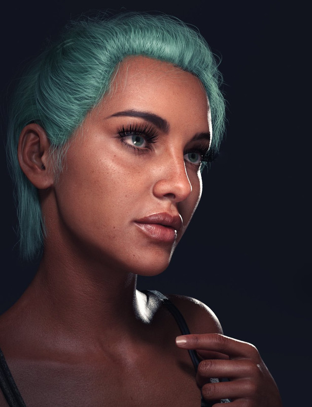 LL Hair for Genesis 8 Females