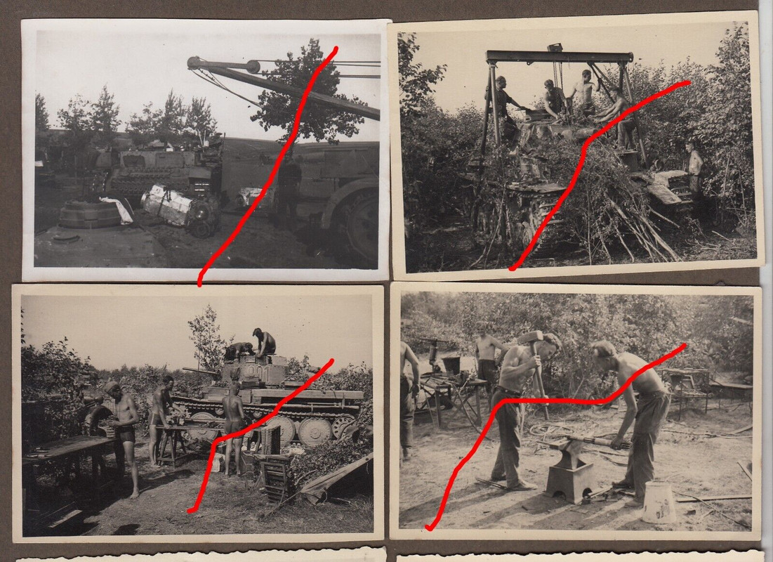 Instandsetzungsabt. Panzer Regt 25, Ostfront 1942 (1)