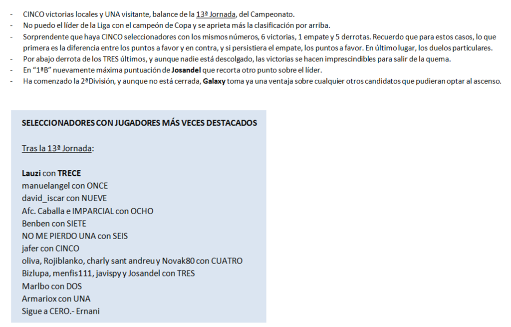 EL JUEGO DE LOS SELECCIONADORES (3ª Edición) - Temporada 2023-24 - Página 27 La-cr-nica-de-la-13