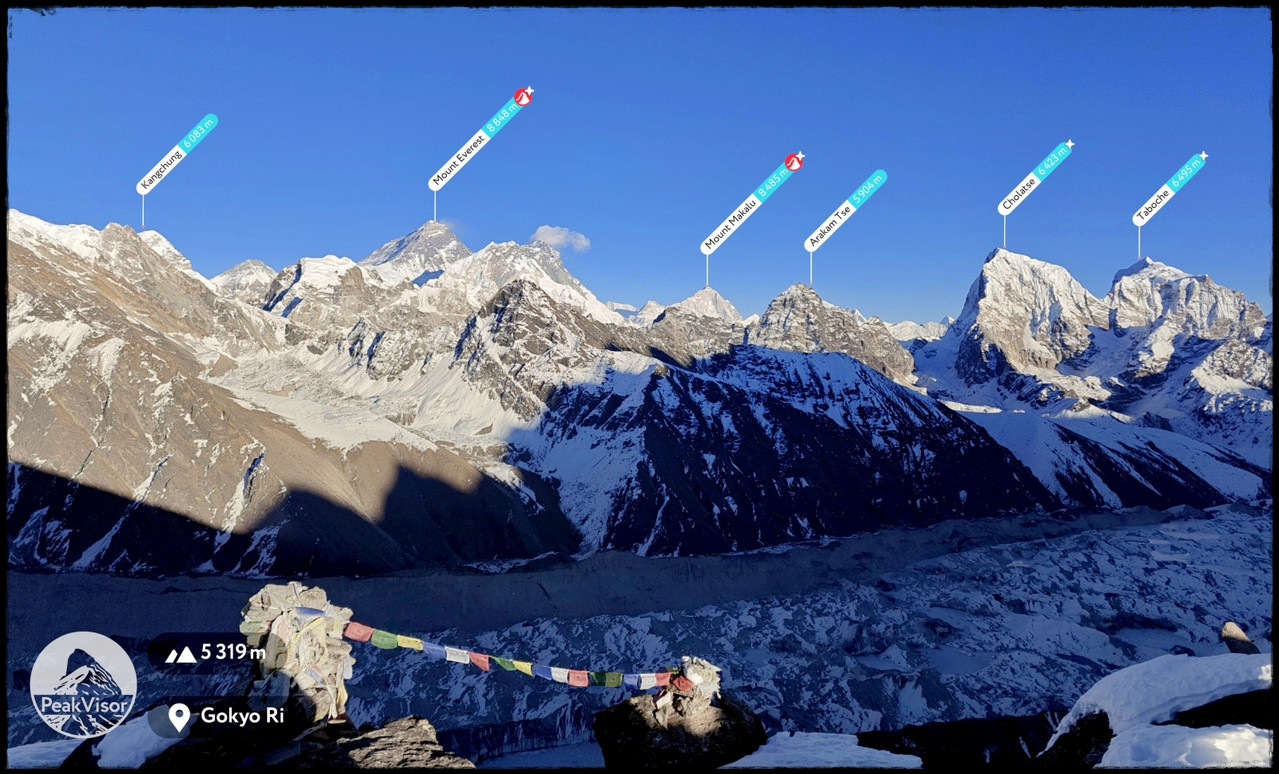 Día 20. Gokyo First Lake + Gokyo Ri - Everest Three Passes Trek: tres pasos, tres cimas, tres campos base (12)