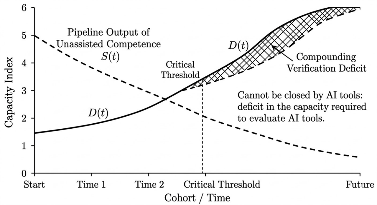 Developmental Autonomy: The Compounding Verification Deficit