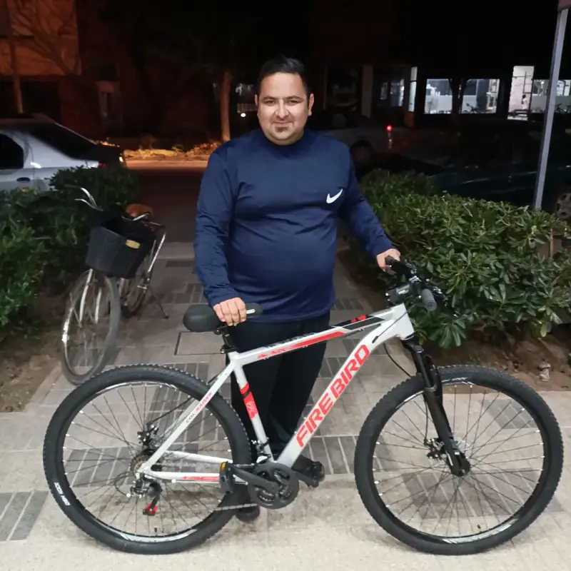 Bicicleta entregada a cliente