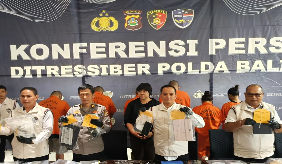 Polda Bali Bongkar Sindikat Judi Online Kamboja, Data Pribadi Warga Jadi Target