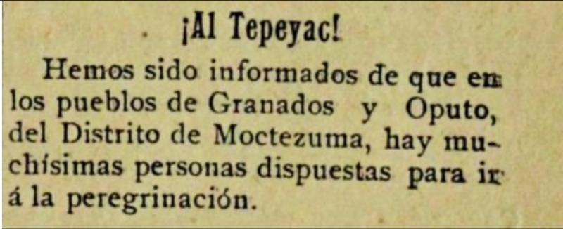 Peregrinación al Tepeyac 1905