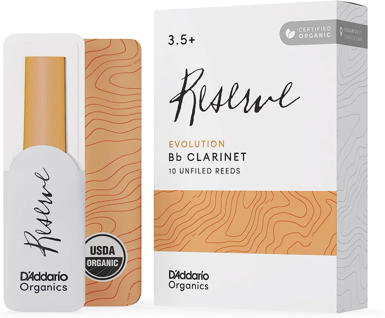 D'Addario Organic Reserve Evolution тростини для кларнета Bb