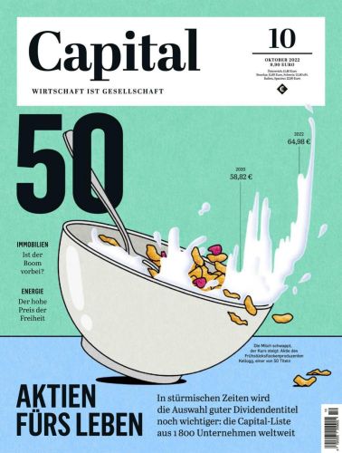 Cover: Capital Wirtschaftsmagazin No 10 Oktober 2022