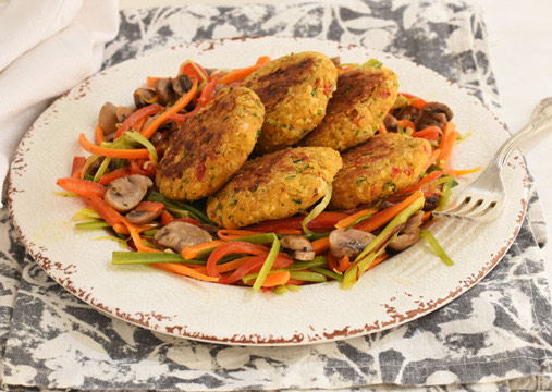 Hamburguesa de Garbanzos