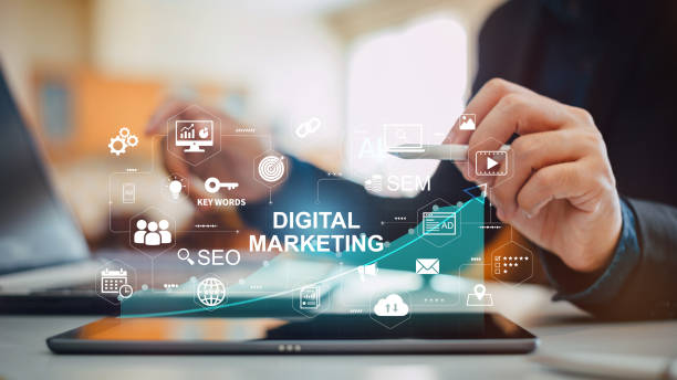 digital marketing background
