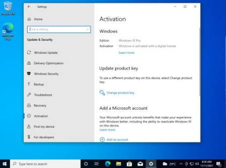 Windows 10 Pro 21H2 Build 19044.1348 x64 En-US Pre-Activated November 2021