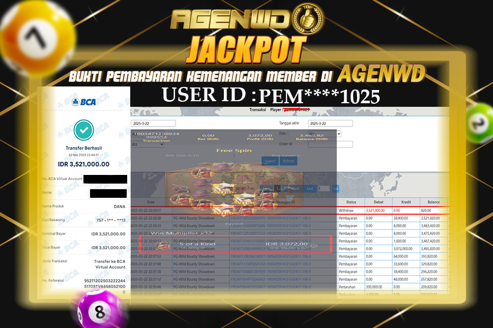 BUKTI JP TANGGAL 22-MARET-2025