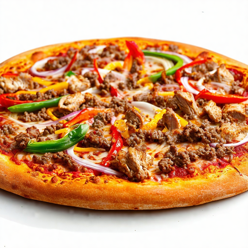 Pizza De Kebab Mixta (40 Cm.)