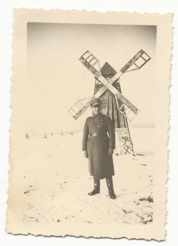 Orig.Foto Windmühle Russland Ostfront
