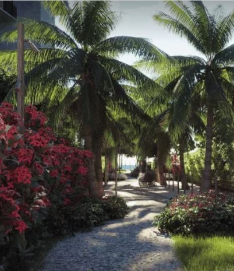 Caminho com acesso direto à Praia do Paiva exclusivo para moradores do Unique Paiva