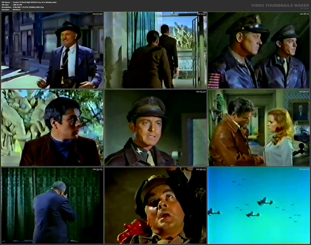 Twelve O'Clock High S03E03 Face of a Shadow.mkv
