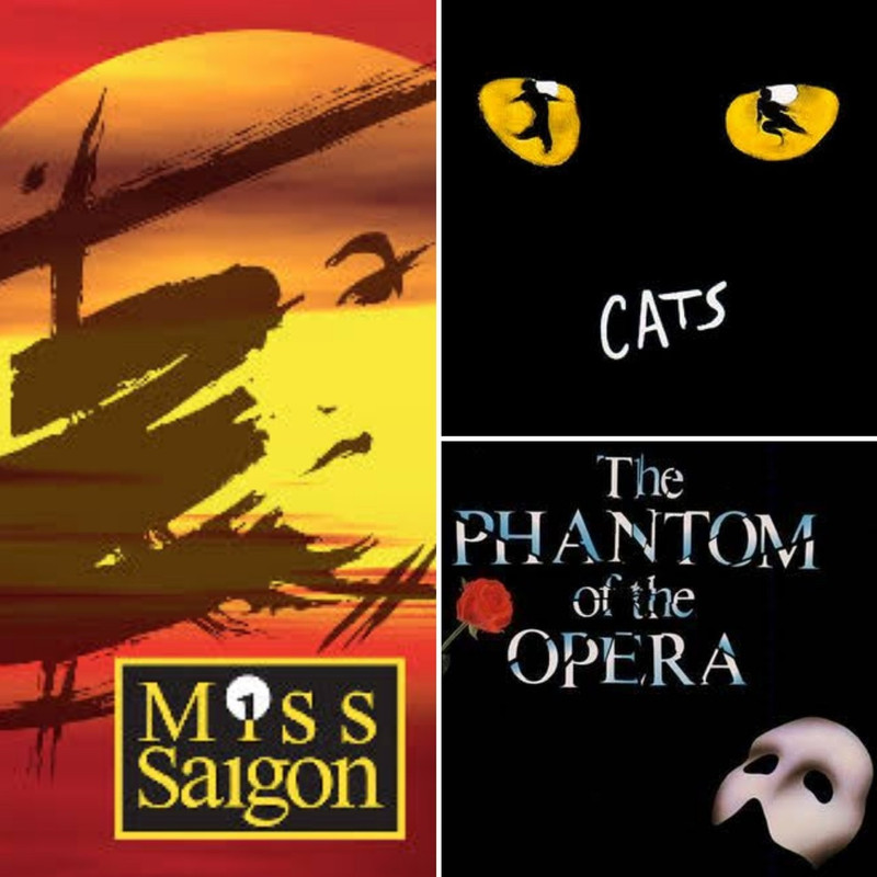 Miss Saigon/Cats/Phantom