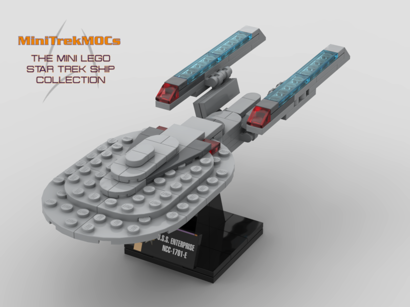 uss enterprise star trek lego